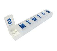 Medisure Healthcare 7 Day Pill Organiser Box, X-Large, White