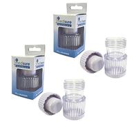 Medisure Healthcare Medication Pill Storage Screw Tablet Powder Grinder Crusher x 2