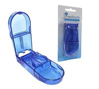 Medisure Healthcare Pill Storage + Easy Action Table Cutter Splitter Single Pack - 1 x Medication Cutter