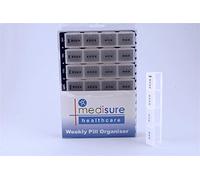 Medisure Large Weekly Pill Organiser 28 Compartments