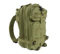 MediTac Tactical Assault Pack - First Aid Rucksack - 18" Military MOLLE Backpack - Olive Drab