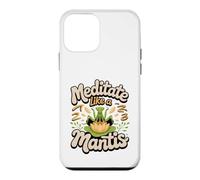 Meditate Like a Mantis Praying Mantis Zen Bug Lover Case for iPhone 12 mini