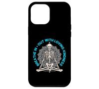 Meditate Skeleton Mindfulness Yoga Spiritual Loving Kindness Case for iPhone 12 Pro Max