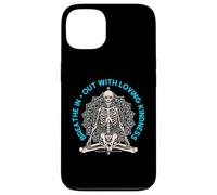 Meditate Skeleton Mindfulness Yoga Spiritual Loving Kindness Case for iPhone 13