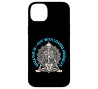 Meditate Skeleton Mindfulness Yoga Spiritual Loving Kindness Case for iPhone 14 Plus