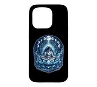 Meditating Astronaut Cosmic Yoga Space Law of Attracton Tee Case for iPhone 15 Pro