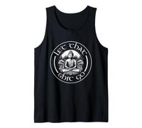 Meditating Buddha Lotus Mandala Design Tank Top