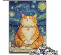 Meditating Cat 2000 Pieces Jigsaw Puzzle for Adults& Teens, Educational Games Home Decoration Deal As Gifts for The Whole Family (70x100cm)