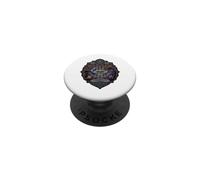Meditating Figure Mushroom Tree Of Life Mandala Art Graphic PopSockets Adhesive PopGrip