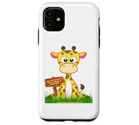 Meditating Giraffes Kawaii Lovers Loving Kindness Meditation Case for iPhone 11