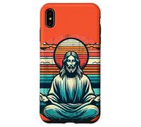 Meditating Jesus Vintage Inspiring Empowering Spirituality Case for iPhone XS Max