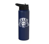 Meditating Jiu Jitsu Jesus Stainless Steel Insulated Water Bottle
