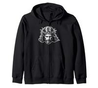 Meditating Jiu Jitsu Jesus Zip Hoodie