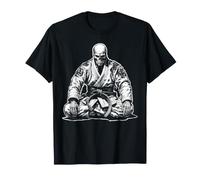 Meditating Jiu Jitsu Skeleton T-Shirt