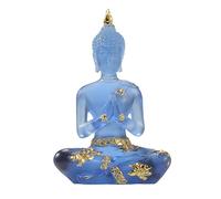 Meditating Sitting Buddha Statue - Peace, Good Luck Decorative Sculpture, Fengshui Decor for Home, Garden