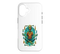 MEDITATING ZOMBIE Weird and Wacky Case for iPhone 16