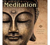 Meditation 2026 Wall Calendar