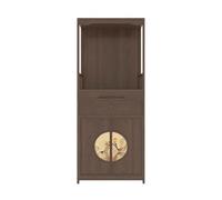 Meditation Altar table Family Standing Buddha Shrine Cabinet for Prayer