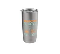 Meditation Always Makes Me Feel Better Stainless Steel Insulated Tumbler