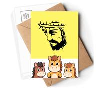 Meditation Avatar Outline Faith Postcards Envelopes Cards Mailing Year Horse