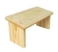 Meditation Bench Kneeling Stool Ergonomic Wooden Yoga Bench for Buddhist Prayer Deeper & Longer Meditation Low Seat Men Women, 42x18x15.5cm