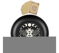 Meditation Bowl - Offering Bowl Dish Candle Holder,Vintage Holder Religious Plate for Meditation Symbolism Decoration Manifestation Ceremony Tradition Praying Worship