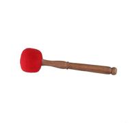 Meditation Bowl Set Authentic for himalayan Singing Bowl for Stress Relief Mindfulness Wellness with Cotton Head Mallet Guide L Size 34cm(Red S Size)