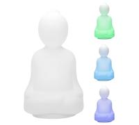 Meditation Buddha, Guided Meditation Tool Through Visual Mindfulness - Silicone Night Light Slows Your Breathing, Calms Your Mind, Gift for