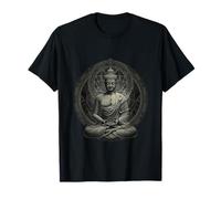 Meditation Buddha Spiritual Buddhist Gautama Buddhism T-Shirt