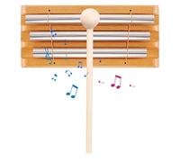 Meditation Chime - Hand Sound Gong Mindfulness, Healing Wooden strikerr Included, Precision Tuned Calming Instrument Smooth Vibration Output | Easy Strike Response for Meditation Rooms therapyy