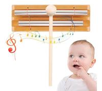 Meditation Chime - Mindfulness Hand Bell - Energy Chime | Bell Percussion Instrument Reminder | 6.5" Beam Music Instrument for Prayer Yoga, Great for Teachers and Classrooms