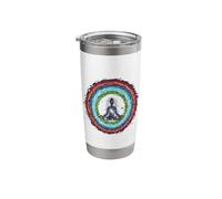 Meditation Circle - Wu Xing Five Elements Qigong Stainless Steel Insulated Tumbler