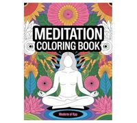 Meditation Coloring Book for Adults: 100 Stress Relief Patterns: A Calming and Mindful Activity Book for Anxiety Relief and Relaxation