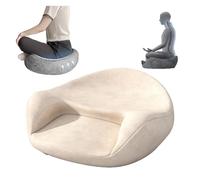 Meditation Cushion - Ergonomic Memory Foam Floor Pillow for Comfortable Seating and Meditation