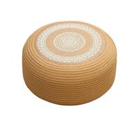 Meditation Cushion - Floor Cushion & Cushion | Meditation Cushion for Sitting on the Floor | Thick Handmade Straw Cushion | Breathable Skin-Friendly for Seating, Sleeping, Zuha