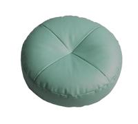 Meditation Cushion Tatami Stuffed Yoga Mat PU Leather Floor Seat Cushion With Fillings Thicken Pouf Sofa for Yoga & Mindfulness(Type2,30x12cm)