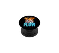 Meditation Design For Yoga Lovers - Cat Cow Flow PopSockets Adhesive PopGrip