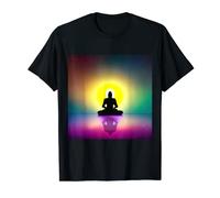 Meditation Enlightment Spiritual Yoga Transcendental design T-Shirt