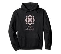Meditation Esoteric Lotus Flower Inhale Peace Exhale Yoga Pullover Hoodie