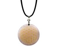 Meditation Flower Life Seven Pendant Chakras Necklace Crystal of Pendant Stone Necklaces & Pendants E Jewelry