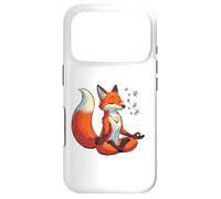 Meditation Fox Yoga Pose Relaxing Animal Case for iPhone 17 Pro