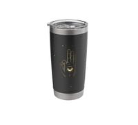 Meditation Hand Inner Eye Engraving Stainless Steel Insulated Tumbler