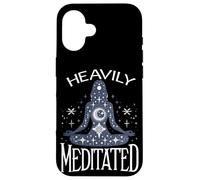Meditation Heavily Meditated Womens Yoga and Mindfulness Case for iPhone 16