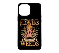 Meditation Inhale The Flowers Exhale The Weeds Yoga Case for iPhone 13 Pro Max