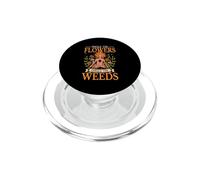 Meditation Inhale The Flowers Exhale The Weeds Yoga PopSockets PopGrip for MagSafe