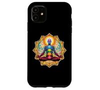 Meditation Inner Energy Chakras Spiritual Health Focus Calm Case for iPhone 11