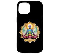 Meditation Inner Energy Chakras Spiritual Health Focus Calm Case for iPhone 15