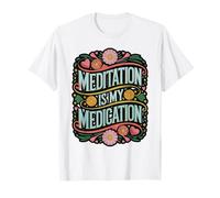 Meditation is My Medication Chakra T-Shirt