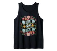 Meditation is My Medication Chakra Tank Top