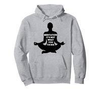 Meditation It's Not What You Think T-Shirt Zen Mindfulness Pullover Hoodie